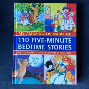 My Amazing Treasury of 110-minute Bedtime Stories by Nicola Baxter
